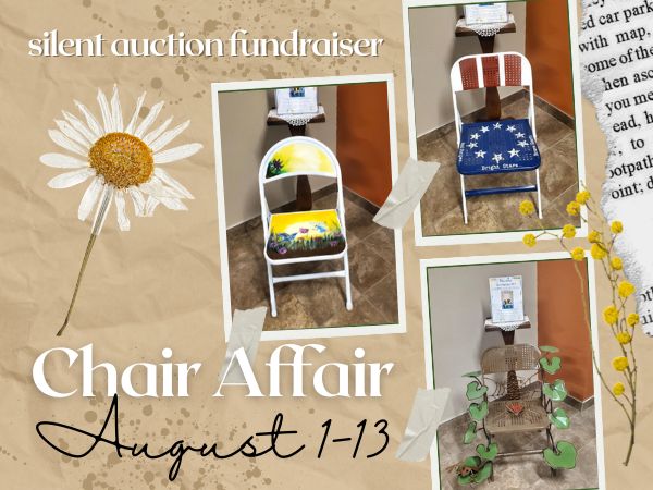 Chair Affair silent auction August 1-13