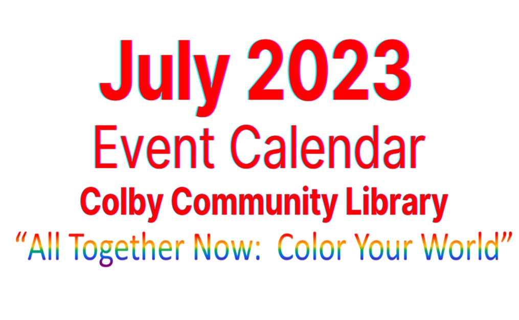 July “Color Your World” Calendar