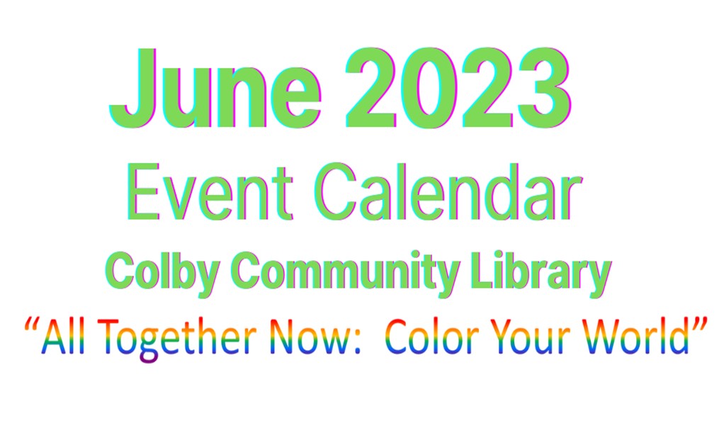 June “Color Your World” Calendar