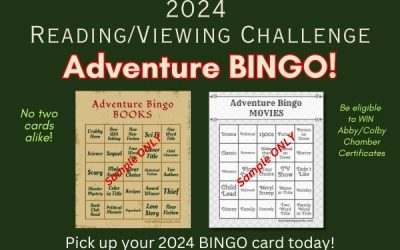 CCL 2024 Book/Movie Challenge “Adventure Bingo”