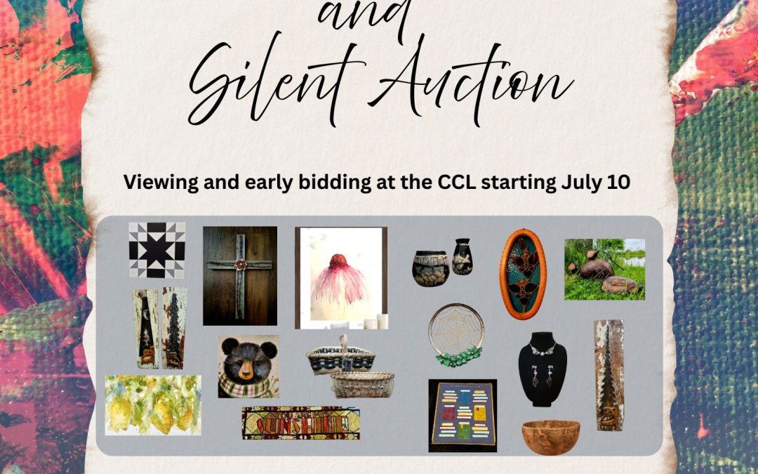 Silent Auction at CCL – Saturday, August 1
